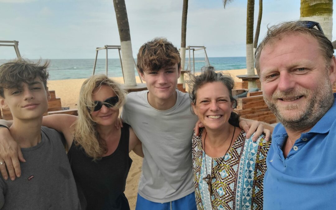 En famille à Lomé